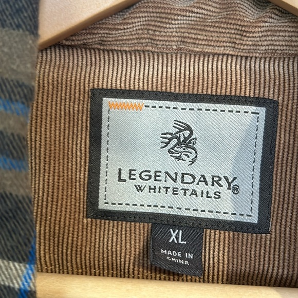 Legendary Whitetails Plaid Flannel Workshirt - Picture 6 of 9